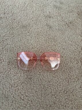 Pink Oversized Square Sunglasses - Women Accessories
